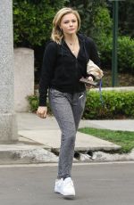 CHLOE MORETZ Out and About in Culver City 04/04/2018