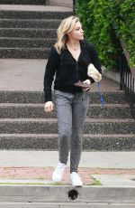 CHLOE MORETZ Out and About in Culver City 04/04/2018