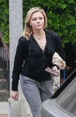 CHLOE MORETZ Out and About in Culver City 04/04/2018