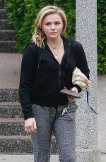 CHLOE MORETZ Out and About in Culver City 04/04/2018