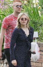 CHLOE MORETZ Out and About in Rome, 04/25/2018