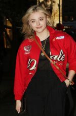 CHLOE MORETZ Out for Dinner in New York 04/19/2018