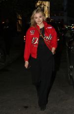 CHLOE MORETZ Out for Dinner in New York 04/19/2018