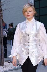 CHLOE MORETZ Out in New York 04/22/2018