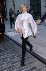 CHLOE MORETZ Out in New York 04/22/2018