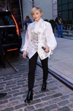CHLOE MORETZ Out in New York 04/22/2018