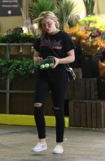 CHLOE MORETZ Shopping Grocery at Whole Foods in Los Angeles 04/12/2018