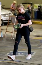 CHLOE MORETZ Shopping Grocery at Whole Foods in Los Angeles 04/12/2018