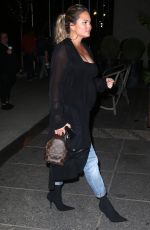 CHRISSY TEIGEN Night Out in New York 04/26/2018