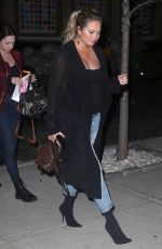 CHRISSY TEIGEN Night Out in New York 04/26/2018