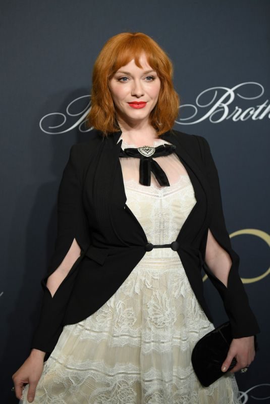 CHRISTINA HENDRICKS at Brooks Brothers Bicentennial Celebration in New York 04/25/2018