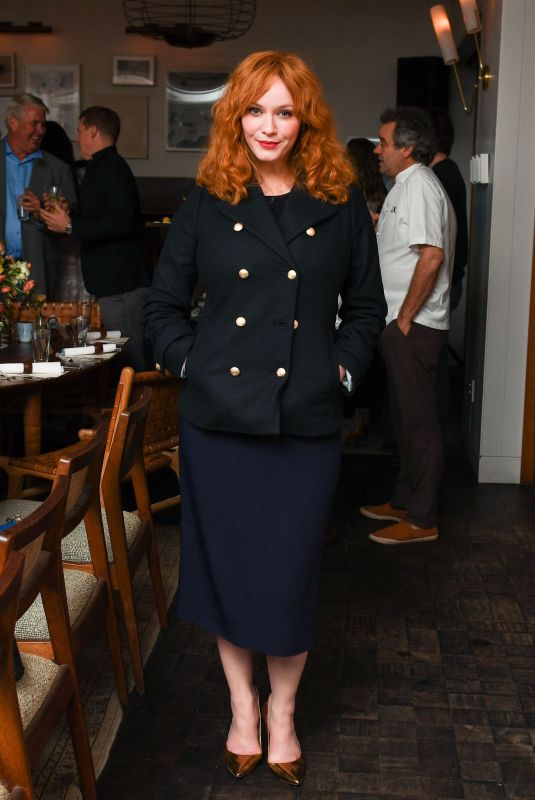 CHRISTINA HENDRICKS at Edible Land and Seascapes Presented by Black Cow Vodka in Los Angeles 04/03/2018