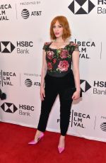 CHRISTINA HENDRICKS at Egg Premiere at Tribeca Film Festival 04/21/2018