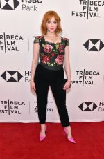 CHRISTINA HENDRICKS at Egg Premiere at Tribeca Film Festival 04/21/2018