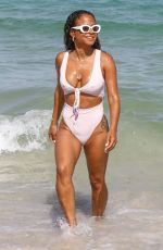 CHRISTINA MILIAN in Swimsuit at a Beach in Miami 04/29/2018