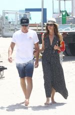CINDY CRAWFORD Out at a Beach in Miami 03/31/2018