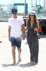 CINDY CRAWFORD Out at a Beach in Miami 03/31/2018