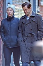 CLAIRE DANES and Hugh Dancy Out in New York 04/20/2018