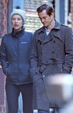 CLAIRE DANES and Hugh Dancy Out in New York 04/20/2018