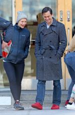 CLAIRE DANES and Hugh Dancy Out in New York 04/20/2018