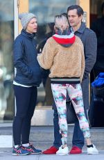 CLAIRE DANES and Hugh Dancy Out in New York 04/20/2018