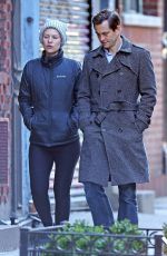 CLAIRE DANES and Hugh Dancy Out in New York 04/20/2018