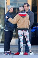 CLAIRE DANES and Hugh Dancy Out in New York 04/20/2018