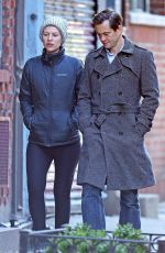 CLAIRE DANES and Hugh Dancy Out in New York 04/20/2018