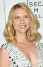 CLAIRE DANES at Tribeca Talks Storytellers in New York 04/26/2018