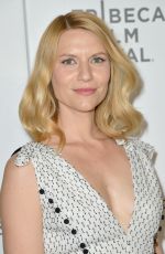 CLAIRE DANES at Tribeca Talks Storytellers in New York 04/26/2018