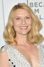 CLAIRE DANES at Tribeca Talks Storytellers in New York 04/26/2018