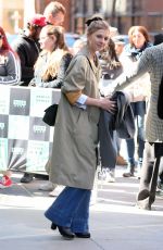 CLEMENCE POESY Leaves Build Series in New York 04/20/2018