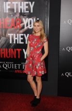 COMFORT CLINTON at A Quiet Place Premiere in New York 04/02/2018