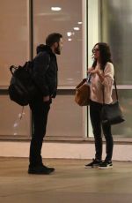 COURTENEY COX and Johnny McDaid at LAX Airport in Los Angeles 04/20/2018