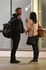 COURTENEY COX and Johnny McDaid at LAX Airport in Los Angeles 04/20/2018