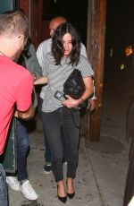 COURTENEY COX Night Out in Beverly Hills 04/09/2018