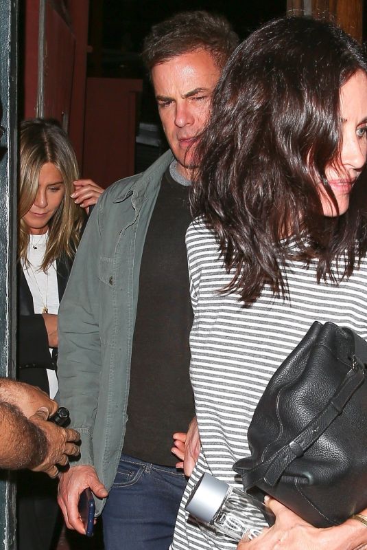 COURTENEY COX Night Out in Beverly Hills 04/09/2018