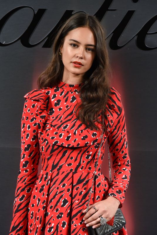 COURTNEY EATON at Cartier
