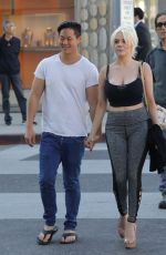 COURTNEY STODDEN Out Shopping in Beverly Hills 04/25/2018