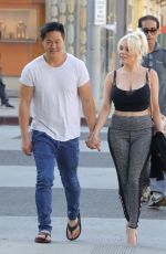 COURTNEY STODDEN Out Shopping in Beverly Hills 04/25/2018