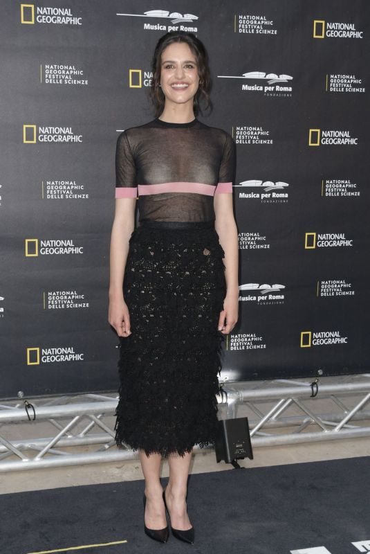 CRISTINA PELLICCIA at Genius Picasso Premiere in Rome 04/18/2018