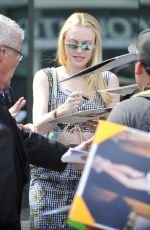 DAKOTA FANNING Arrives at Directors Guild of America in Los Angeles 04/15/2018