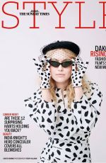 DAKOTA FANNING in Sunday Times Style, April 2018