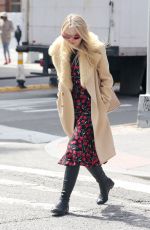 DAKOTA FANNING Out and About in New York 04/09/2018