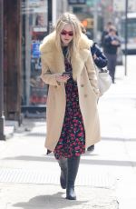 DAKOTA FANNING Out and About in New York 04/09/2018