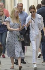 DAKOTA FANNING Out and About in Rome 04/16/2018