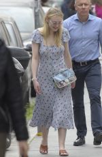 DAKOTA FANNING Out and About in Rome 04/16/2018