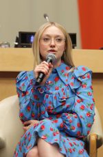 DAKOTA FANNING Speaks at United Nations World Autism Day Meetings in New York 04/05/2018