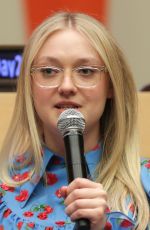 DAKOTA FANNING Speaks at United Nations World Autism Day Meetings in New York 04/05/2018