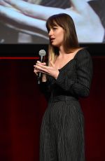 DAKOTA JOHNSON at Amazon Studios Presentation at Cinemacon in Las Vegas 04/26/2018